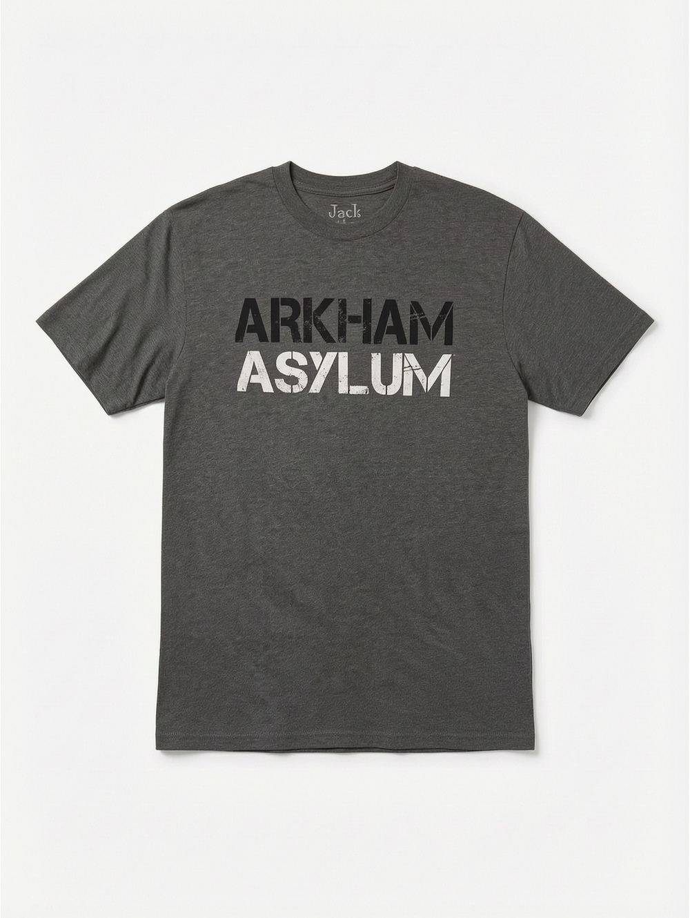 Batman Arkham Asylum Jack of All Trades Men’s Large Gray Graphic T-Shirt NWT